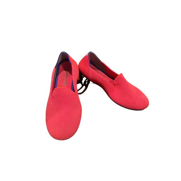 ROTHY’S LOAFERS FLAMINGO PINK BLUE SZ 3 GIRLS CONFORT PREPPY KAWAII - Picture 14 of 16